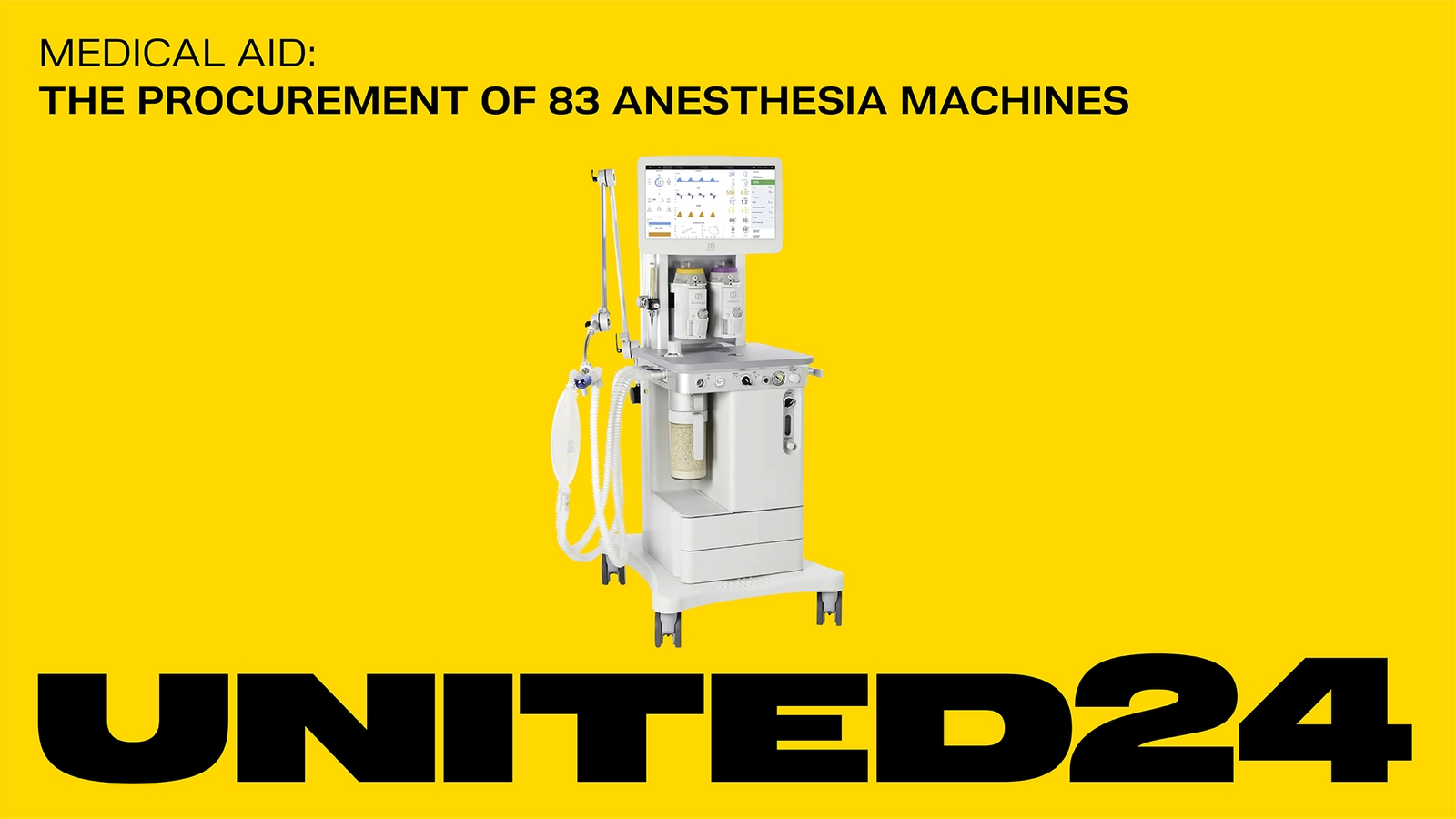 83 Anesthesia Machines Have Been Purchased 